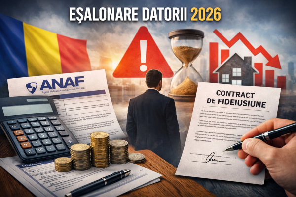 eșalonare simplificată ANAF condiții 2026, prag maxim datorii simplificată, firme eligibile eșalonare 2026, termene noi pentru plata obligațiilor, documente necesare eșalonare online ANAF, formular D7 SPV 2026, facilități fiscale firme mici